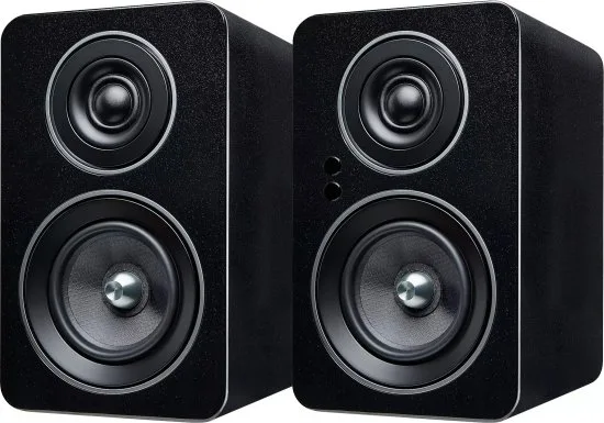 זוג רמקולים מדפיים אקטיביים דגם C705PA MKII מבית Jamo - צבע שחור