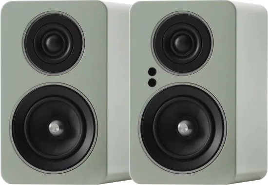 זוג רמקולים מדפיים אקטיביים דגם C705PA MKII מבית Jamo - צבע ירוק