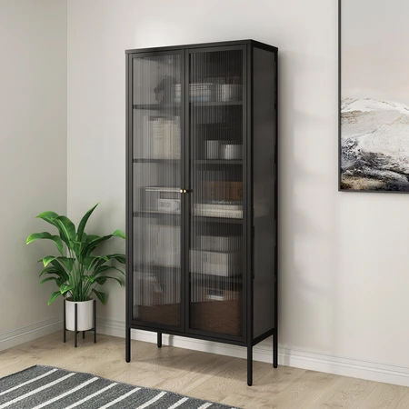 ויטרינה מעוצבת VITRA צבע שחור