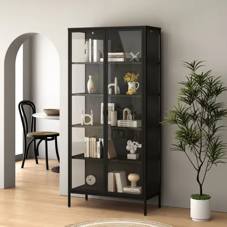 ויטרינה מעוצבת LUCIEN צבע שחור