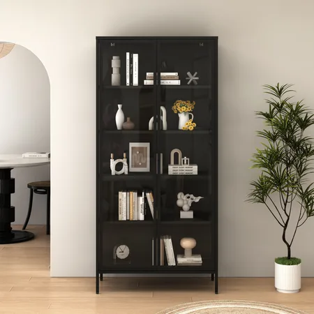 ויטרינה מעוצבת LUCIEN צבע שחור