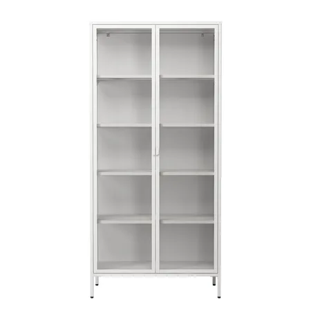 ויטרינה מעוצבת LUCIEN צבע לבן