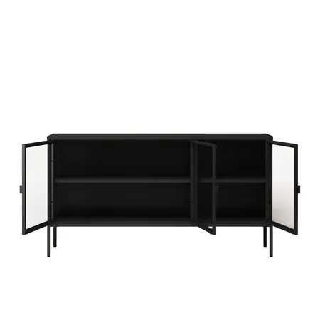 מזנון ויטרינה מעוצבת ESSENCE צבע שחור