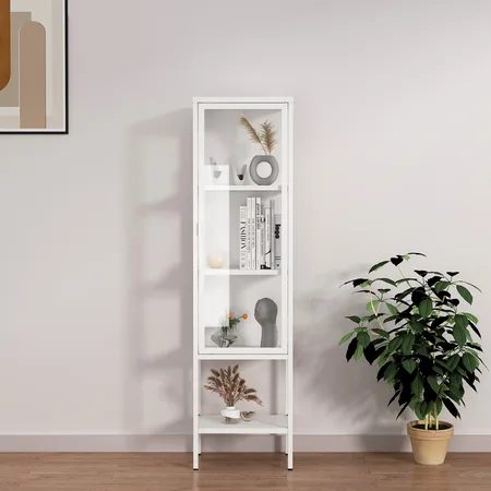 ויטרינה מעוצבת LIGNE צבע לבן