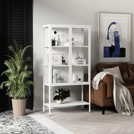 ויטרינה מעוצבת PALERMO צבע לבן