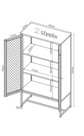 ויטרינה מעוצבת דגם: ALLURE