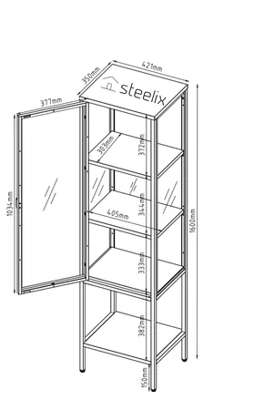 ויטרינה מעוצבת דגם:LIGNE
