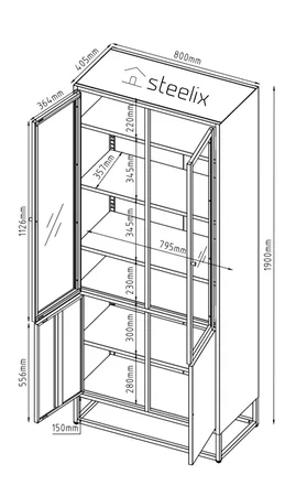 ויטרינה מעוצבת דגם: STIL