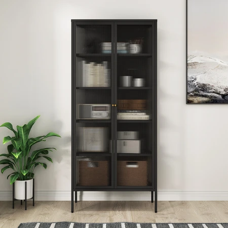 ויטרינה מעוצבת VITRA צבע שחור